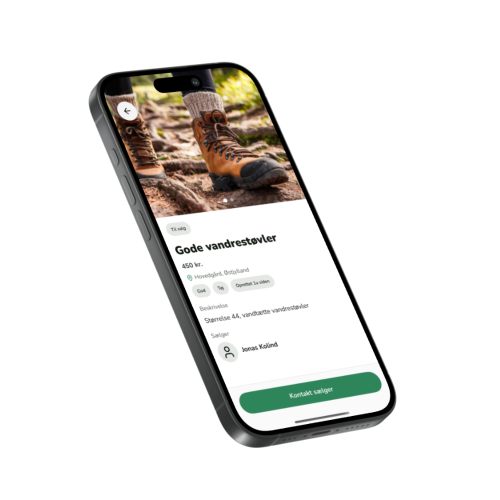 Sanker app på iPhone
